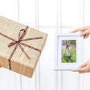 Vittanly 6x8 Picture Frames Set of 9, Shatter Resistant Plexiglass, Display 4x6 Pictures with Mat or 6x8 without Mat, Photo Frames for Wall or Tabletop, Engineered Wood, White by CozyNest Decor