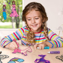 Imagimake Window Art Princess & Unicorn | Suncatcher Kit | Unicorn Toys for Girls Age 5-8 | Craft Kits for Ages 8-12 | Gifts for 5 Year Old Girls | Princess Toys by TinyTreasures Baby Boutique