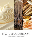 AOOVOO Vanilla Cream Candles - 9 oz Scented Candles, Aromatherapy Candle, Soy Candle for Home Scented by CozyNest Decor