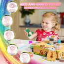 Air Dry Clay Kit - Animal Theme, Modeling Clay for Kids, DIY Model Magic Clay with Sculpting Tools and Tutorials, 12 Boxes Molding Clay, Ultra Light, Soft & Non-Toxic, Arts and Crafts Gift for Kids by TinyTreasures Baby Boutique