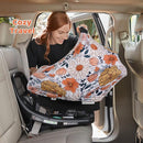 Rquite All-in-1 Car Seat Cover Baby, Carseat Covers for Girl Boy, Stretchy Soft Infant Car Seat Cover, Multi-use Baby Carrier Cover, Car Seat Canopy, Stroller Sun Shade, Nursing Breastfeeding Cover by TinyTreasures Baby Boutique