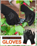 Nuogo 48 Pairs Gardening Gloves for Men Women Rubber Coated Safety Work Gloves Bulk for Gardening Construction Work by GreenHaven Gardens