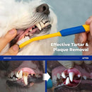 PETHROOM] Pet Toothbrush | Dogs and Cats Teeth Brushing Cleaning Tooth Care | Soft Bristle Cleaning Toothbrush for Dog Puppy Cat, Removing Old Plaque and Tartar (Medium) by CozyNest Decor