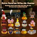 Lying Flat Duck Silicone Night Light, Cute Ducky Lamp with Gifts,Squishy Animal Nursery Nightlight, Dimmable/Rechargeable Portable Bedside Touch Lamp for Breastfeeding,Baby Adults Kids Room Decor by TinyTreasures Baby Boutique