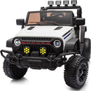 24V Kids Ride on Toy, Kids Electric Vehicles Car Ride on Car Truck for Toddlers with Remote Control, 2x200W Motor - Snow White by TinyTreasures Baby Boutique