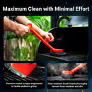 Grill Brush Bristle Free with 3 Replacement Brush Heads, Steam Grill Brush with Scraper, Non Metal Bristles for Cast Iron, Stainless-Steel Grates, Safe for Non-Stick Surface by GreenHaven Gardens