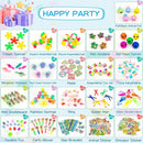 300-Piece Kids Party Favors Toys Kit for Birthdays, Classroom Prizes, Easter Egg Hunts, Carnivals & More by TinyTreasures Baby Boutique