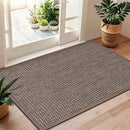 LEKEEPGO Door Mat 36"x59", Non Slip Door Mat Indoor Entrance, Rubber Backing Front Indoor Door Mats Washable Absorbent Low-Profile Doormat Entryway Entry Resist Dirt Inside Door Mats, Brown by CozyNest Decor