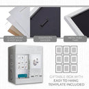 Sheffield Home 9 Piece Gallery Wall Frame Set, 11x14 Inch, White by CozyNest Decor