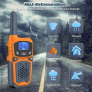 Woktok Kids Walkie Talkies, Long Range 2 Way Radio 22 Channel, Durable Toy Birthday Gifts for 6-12 Year Old Boys and Girls, Handheld Walkies Talkie for Outside Hiking Camping（No Batteries） by TinyTreasures Baby Boutique