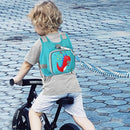 Toddler Harness Leash + Anti Lost Wrist Link, Accmor Dinosaur Baby Harnesses with Kids Leashes for Boys, Cute Child Walking Anti-Lost Holder Bracelet Strap Tether for Outdoor Keep Kid Close (Blue) by TinyTreasures Baby Boutique