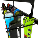 Solitude Ski Solid Shelf | Adjustable Wall Storage System | Holds 10 Pairs of Skis