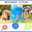 Lenwen 16 Pcs Giant Bubble Wands Kit Big Maker Toy Large Gigantic Bubble Wands with Refill and Tray for Summer School Birthday Outdoor Playtime Fun Activity Party Favors(Classic) by TinyTreasures Baby Boutique