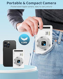 5K Digital Camera - 72MP UHD Digital Cameras for Photography - Autofocus Point and Shoot Small Camera with Flash for Kids - 2.8 Inch Screen Compact Portable Vlogging Camara with 16X Zoom, 32GB SD Card by TinyTreasures Baby Boutique