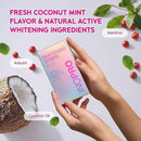 Teeth Whitening Strips 21 Treatments Kit - Teeth Whitener, Peroxide Free, Enamel Safe Green Whitestrips, Deep Stains Removal - Instant Teeth Whitening Without The Harm (42 Strips) by CozyNest Decor