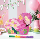 WERNNSAI Flamingo Piñata - Pink Piñata Bundle with Blindfold and Bat for Girls Kids Tropical Flamingo Theme Birthday Party Supplies Summer Pool Party Decorations for Fiestas Baby Shower by TinyTreasures Baby Boutique