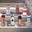Solar Powered Lighthouse,Village Christmas Decor,Christmas Village Building Waterproof Statue Lighthouse Lamp for Yard Lawn Patio Gifts by GreenHaven Gardens