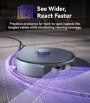 NARWAL Freo Z Ultra Robot Vacuum and Mop Combo, Dual RGB Cameras and Chips, AI Avoidance, 12000Pa Suction, Real-Time Decisions, Adaptive Hot-Water Self Wash & Self Emptying, Pet Hair, Quiet, Grey by CozyNest Decor
