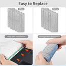 10Pcs Joymoop Mop Replacement Pads, 13 * 4.9'' Universal Mop Pads Mop Head Refills Washable Wet Mop, Compatible with Most 11-13” Size Mops， by CozyNest Decor