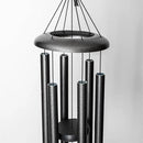 Corinthian Bells by Wind River - 30 inch Silver Vein Wind Chime for Patio, Backyard, Garden, and Outdoor Decor (Aluminum Chime) Made in The USA by CozyNest Decor