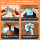 Baby Proofing Kit 67pcs All in One Includes Magnetic Cabinet Locks for Baby Proofing, Corner Bumper Protectors, Child Safety Strap Locks, Power Point Outlet Covers, Finger Pinch Guards & Bath Toys by TinyTreasures Baby Boutique