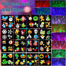 Christmas Projector Lights Outdoor, Holiday Projector With Remote Control Timer, 26 HD Effects (3D Ocean Wave & Patterns) Waterproof Landscape for Halloween Party Decorations by GreenHaven Gardens