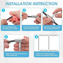 Mornajina 27Pcs Slip-Lock Misting Nozzle Tees with Slip Connector for 3/8 inch Drip Irrigation Tubing Kit, Including 11pcs Mister Nozzles Orifice 0.016", 16pcs 3/8" Brass Slip Connector, High Pressure by GreenHaven Gardens