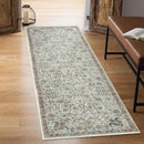 Keen Home Design 2x12 Rug - Machine Washable Runner Rug with Non-Slip Backing, Ideal for Hallway, Entryway, Kitchen, Laundry Room - Vintage, Easy Clean, Durable, Low Pile - (2'6" x 12') by CozyNest Decor