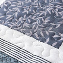 NEWLAKE Quilt Bedspread Sets - Bohemian Farmhouse Pattern Reversible Coverlet Set, King Size by CozyNest Decor
