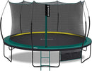 SkyBound 14 FT 12 FT 10FT 8FT 6FT Springless Trampoline for Kids and Adults - Recreational Trampolines with AntiRust Coating - Bungee Cords Outdoor Trampoline for Kids - No-Gap Design Zipper System by TinyTreasures Baby Boutique