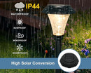 SmartYard Solar Pathway LED Lights -12 Pack  (Warm White)