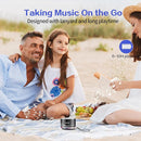 LENRUE Portable Bluetooth Speakers,Wireless Speaker with Clear Sound, Long Playtime, Small Mini Metal Speaker,Christmas Birthday Gifts for Men, Women,Kids(Black) by TinyTreasures Baby Boutique