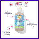 California Baby Eczema Treatment Set | 2oz Eczema Cream + 8.5oz Eczema Body Wash | Colloidal Oatmeal + Aloe Vera | Steroid-Free | Hypoallergenic by TinyTreasures Baby Boutique