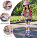 BOSONER Kids/Youth Knee Pad Elbow Pads for Roller Skates Cycling BMX Bike Skateboard Inline Rollerblading, Skating Skatings Scooter Riding Sports by TinyTreasures Baby Boutique