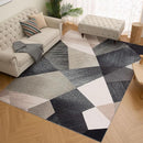 HOMFINE Washable Modern Area Rug - Geometry Style 6x9 Rugs for Living Room, Bedroom, Machine Washable Rug Soft Non Slip Non Shedding Area Rug - Green, 6'x9' by TinyTreasures Baby Boutique