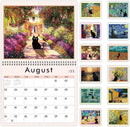 GuassLee Cat Wall Calendar 2025-2026, Vertical Wall Calendar 2025, 19-Months Hanging Art Calendar Jun. 2025 to Dec. 2026, 14" x 23" Monthly Planner Wall with Thick Paper for Office School Home Teacher by TinyTreasures Baby Boutique