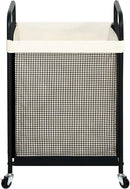 STO STO Laundry Hamper, 90L Rolling Laundry Sorter Cart with Removable and Washable Liner Bag, Rolling Clothes Hamper with Metal Handle for Laundry Room and Bedroom by CozyNest Decor
