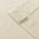 Joydeco Linen Curtains 96 Inch Length 2 Panel Sets,Light Filtering Curtains for Bedroom 52 Inch Wide Living Room Drapes with Back Tabs & Rod Pockets (W52 x L96 Inch, Linen) by CozyNest Decor
