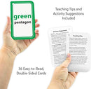 Teacher Created Resources Shapes and Colors Flash Cards (EP62051) Medium by TinyTreasures Baby Boutique