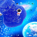 Super Galaxy Slime Kit, Blue Glitter Slime in a Variety of Shapes and Textures, Cosmic Starry Charm Includes Slime Kit Party Gifts. by TinyTreasures Baby Boutique