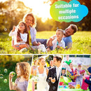 70 oz Bubbles Refills for Kids-Premixed Bubble Solution Refill Premium Bubble Liquid Bubble Juice for Bubble Machine/Wand/Blower at Wedding and Party | Kids Easy Grip Bottle by TinyTreasures Baby Boutique
