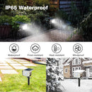 nipify 10 Pack Solar Lights Outdoor Waterproof, 3 Modes Motion Sensor Spot Lights,Solar Powered Spotlights 2-in-1 Auto On/Off Landscape Lighting for Outside Yard Wall Garden, Cool White by GreenHaven Gardens