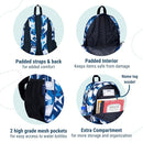 Wildkin 15-inch Kids Backpack – Durable, Padded, Adjustable for School & Travel - Sharks by TinyTreasures Baby Boutique