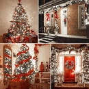 1000 LED 328ft 8 Modes with Timer Christmas String Lights IP55 Outdoor Waterproof UL Certificated Indoor Fairy Lights Garden Patio Wedding Christma Trees Parties Decoration White Light by GreenHaven Gardens