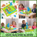 Magnetic Blocks,Creative Building Toys for Kids, STEM Sensory Toys for Ages 3-5, 5-7, 8-13, Christmas Birthday Gifts for Boys & Girls by TinyTreasures Baby Boutique