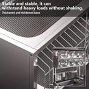 Home Furnishing Dish Rack Over Sink Stainless Steel Over The Sink Dish Drainer Drying Rack Space Kitchen Sink Rack Multifunctional countertop Dish Storage Rack Sink(Metallic,105cm/41.3in) by CozyNest Decor