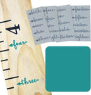 Little Acorns ADD ON - DIY Vinyl Growth Chart Ruler - Height Marker Arrows ONLY - Script - Straight by TinyTreasures Baby Boutique