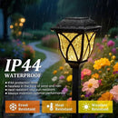 GIGALUMI Solar Lights Outdoor Waterproof, 8 Pack LED Solar Garden Lights, Outdoor Decorations, Garden Decor for Yard, Patio, Landscape, Planter, Walkway (Warm White) by CozyNest Decor