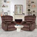 Recliner Chair Manual Modern Ergonomic Lounge Single Sofa Seat Living Room Lounge Recliners on Clearance Foam Filling by CozyNest Decor