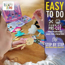 CRAFTILOO Ballerina Dancers Sewing Kit for Kids, Fun and Educational Craft Set for Boys and Girls Age 5-12, Sew Your Own Felt Ballerina Craft Kit for Beginners (Ballerina Kit) by TinyTreasures Baby Boutique